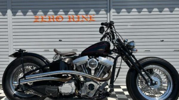 プロト ロードホッパーType5 EVOエンジン インジェクション ワンオフマフラー リジット公認 74スプリンガー サドルバッ...